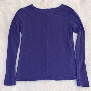 Lululemon Long Sleeve Shirt- Royal Blue